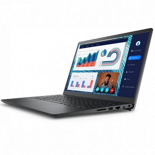 Ноутбук Dell/Vostro 3420/Core i3/1215U/1,2 GHz/8 Gb/M.2 PCIe SSD/256 Gb/No ODD/Graphics/UHD/256 Mb/14 ''/1920x1080/Windows 11/Pro/64/Черный
