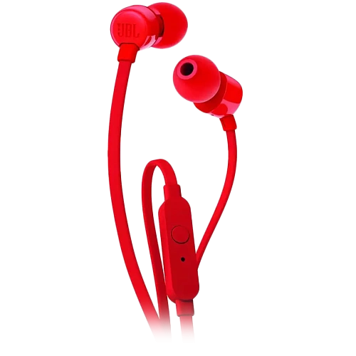 JBL Tune 110 - Wired In-Ear Headset - Red
