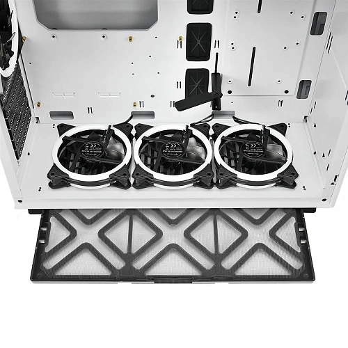 Корпус Sharkoon Pure Steel RGB, Midi Tower, E-ATX, ATX, m-ATX, White, 3x3.5"/5x2.5", 2xUSB3.0