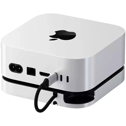 SATECHI Mac Mini M4 Stand & Hub with SSD Enclosure