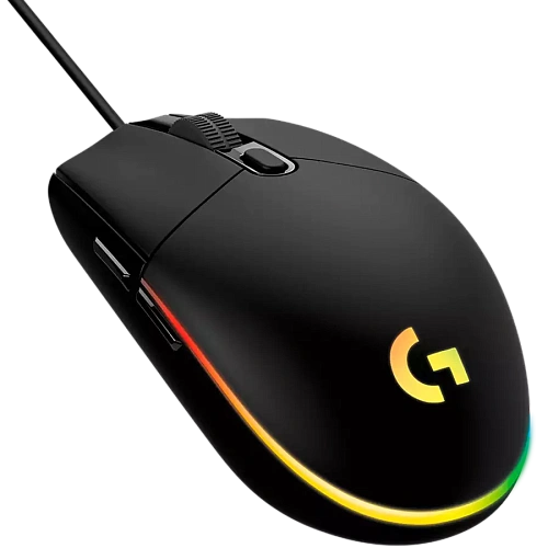Мышь игровая Logitech G102 LIGHTSYNC, Black (арт. 910-005823, M/N: MU0054)